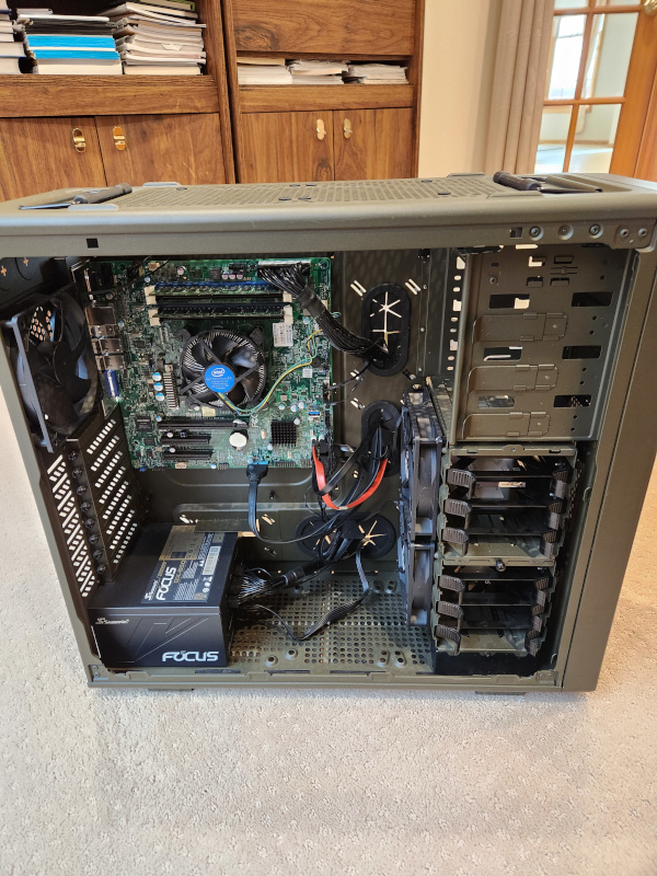 Server close up